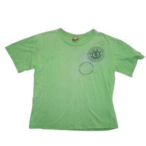 Vintage Element Earth Wind Water Logo Tee- L Made in USA